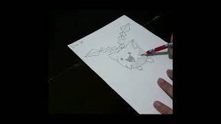 Easy Drawing [ Hoppip ] Pokemon!.. Let's go!..