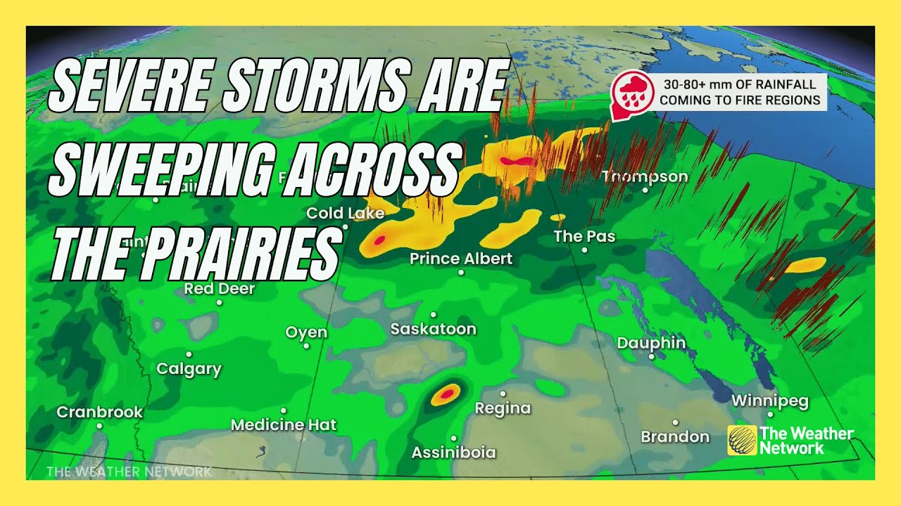 Damaging Winds Impacts Prairies Amid Severe Storm Threat | #forecast ...