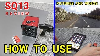 Quelima SQ13 Review, Unboxing & Test - Mini Wifi Action Camera