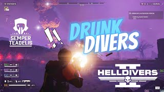 Drunk Divers 2 : Saturday night edition - Helldivers 2