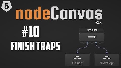 10. NodeCanvas: Finish into Traps - Unity 5.6 Behavior Trees