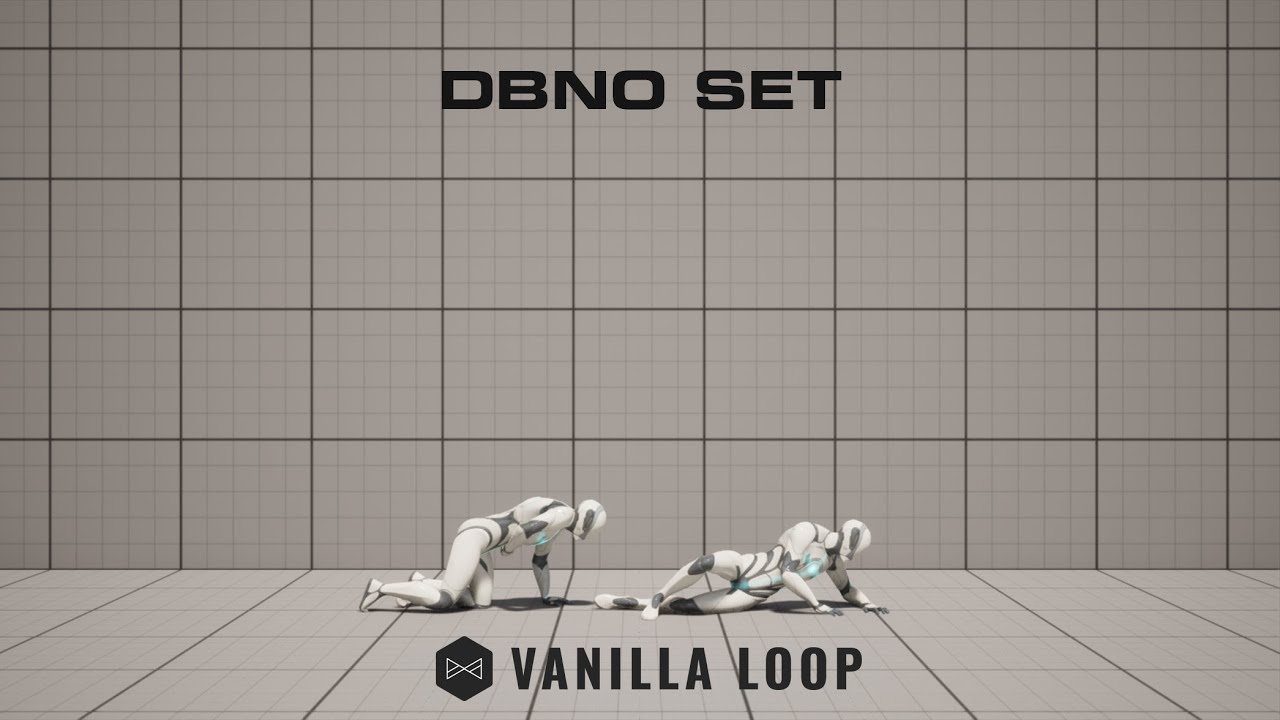 DBNO Set | Showcase | Ready-To-Use Game Animations - YouTube