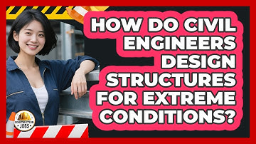 How Do Civil Engineers Design Structures For Extreme Conditions? - Construction Jobs