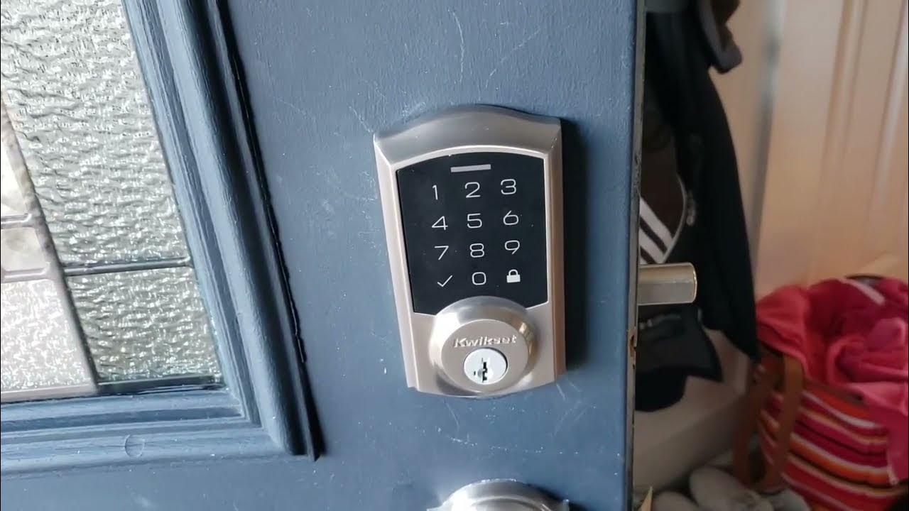 Kwikset smartcode 270 keyless electronic touchpad deadbolt review youtube