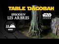 Table dagobah  les arbres episode 4 star wars lgion