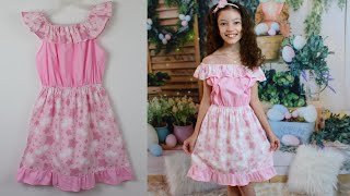 VESTIDO CIGANINHA INFANTIL PARA INICIANTES - Juliana Dantas