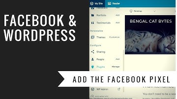 Tutorial : How to Add the Facebook Pixel to your Wordpress Website