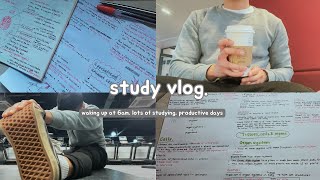 study vlog 🖇  productive study days, note taking, gym, science revision