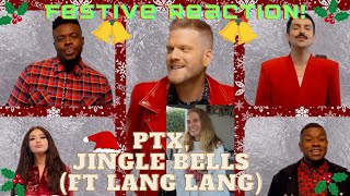 FESTIVE REACTION! PTX (ft Lang Lang) Jingle Bells AUDIO 🎄🔔 🌎🎼 #PTX #LangLang #HolidaysAroundTheWorld