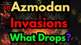 Azmodan Invasions What Drops? Season 11