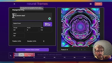 neural frames videoeditor explanation