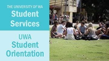 UWA Student Orientation