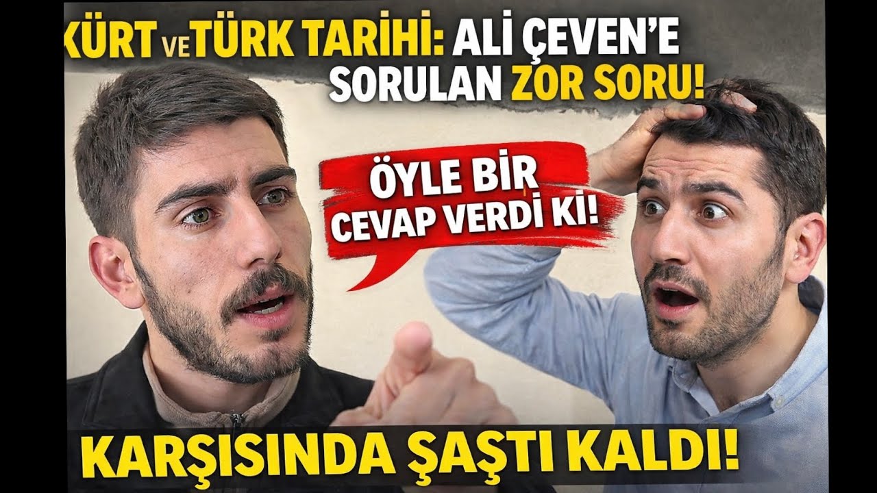 Kürtler ve Türkler Tarihte Ne Yaşadı? Ali ÇEVEN’den Tarihi Cevap