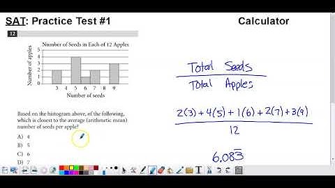 SAT Practice Test #1, Section #4, Problem #12