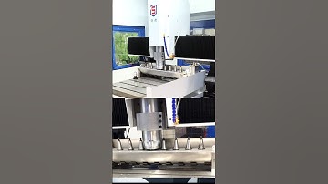 Do you like this tool changing method for CNC machine tools?#cncmachine #cnc #cncmachinist #fyp