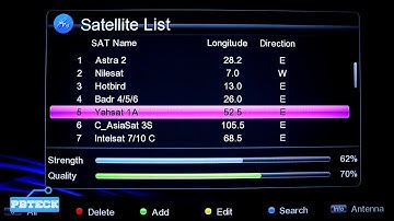 💎 How To Check Satellite Signal Strength / Quality | Advanced S2 Decoder
