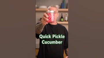 Quick Pickle Cucumber 🥒