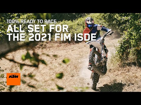 100% READY TO RACE: ALL SET FOR THE 2021 FIM ISDE WITH KTM'S SUPPORT | KTM