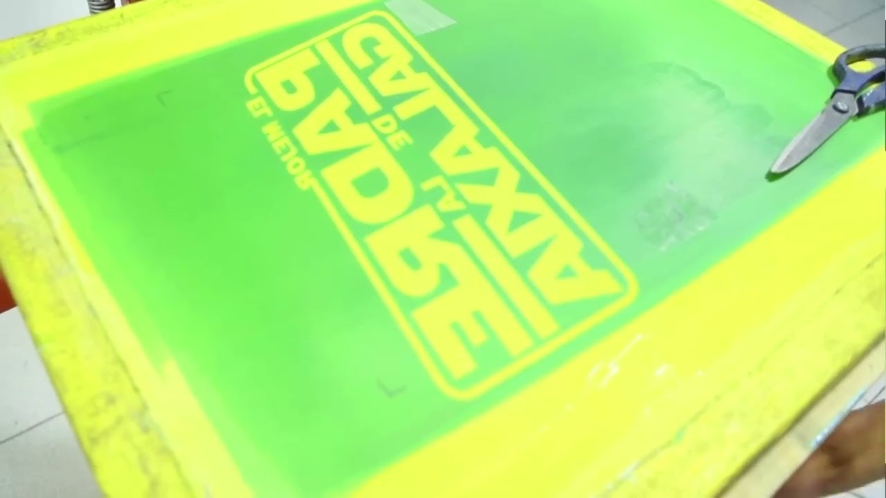 Lección 14. SERIGRAFIA PROFESIONAL DESDE CERO  I Estampado en Equipo Básico