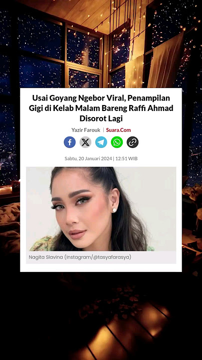 Mbk Gigi Viral Lagi ❓️ Diclub Malam❓️ #nagitasalavina #gigi #raffiahmad