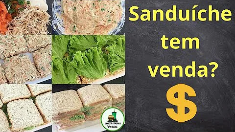 Como calcular o custo de um sanduíche natural?