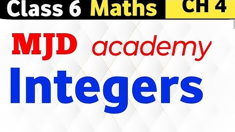 Integers - Exercise 4.1 concept overview | class 6 Maths chapter 4 | CBSE