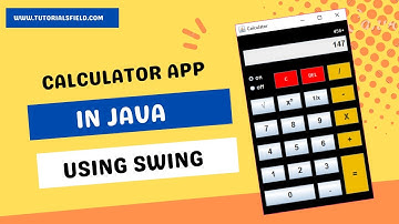 Calculator Program in Java Swing / JFrame | Calculator Application Using Java with Source Code