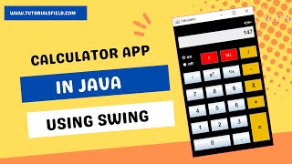 Calculator Program in Java Swing / JFrame | Calculator Application Using Java with Source Code screenshot 4