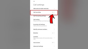 how to stop Automatic call recording in redmi mobiles | call recording setting