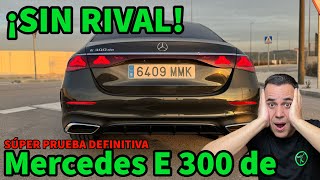 ¡SIN RIVAL! Mercedes Benz E 300 de SÚPER PRUEBA DEFINITIVA PHEV Prueba de AUTONOMÍA y CONSUMO MOTORK