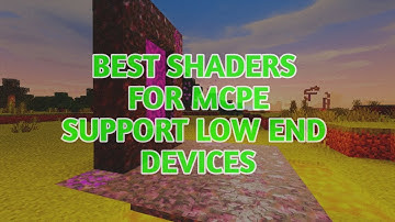 Ultra Realistic Shaders For MCPE Support Render Dragon 1.19+
