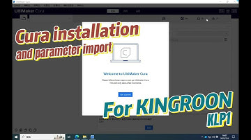 Cura Installation on Kingroon KLP1 3D Printer