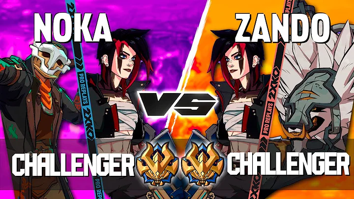 2XKO ▰ NOKA (Vi-Ekko) vs Zando (Vi-Warwick) ▰ 2XKO Pro level replays