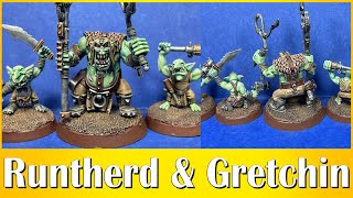 Joyful Painting - Orks - Runtherd and Gretchin