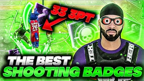 THE Best Shooting Badges For Non Shooting Builds in nba 2k20! THE BEST BADGES TO HELP YOU GREEN 100%