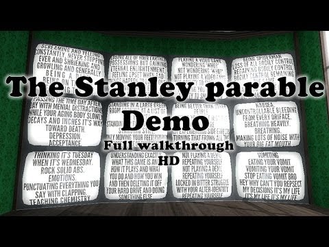 The Stanley Parable Demo (Full walkthrough HD)