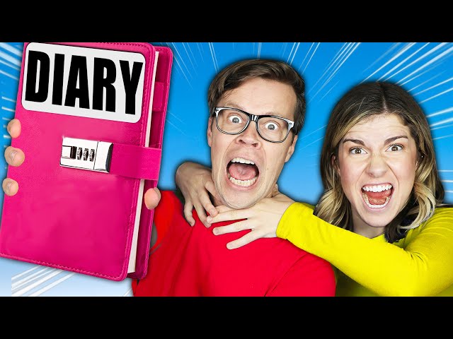 Going Through Maddie's Private Diary to Reveal Her Secret! - YouTube