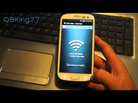 Free Wifi Tether/Hotspot for the Samsung Galaxy S III on Jelly Bean