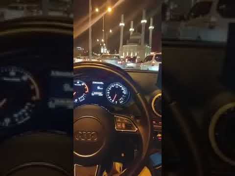 Araba Snapleri Gece - Audi A3 Snap - Beyaz ve Sen