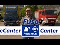 FUSO eCanter und Canter im Vergleich / Elektro- , Hybrid- oder Diesel - LKW