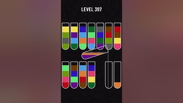 Water sort puzzle game Level 397