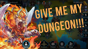 Gems of War - OH NOES, A GLITCH! How to Access the Dungeon, LR Event and Class Trial