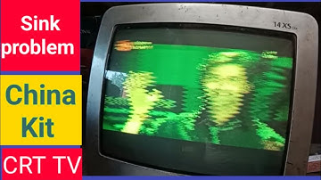 China tv Sink type problem repair. #colour_tv #picture_problem