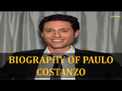 Video: Paulo Costanzo neto vērtība: Wiki, precējies, ģimene, kāzas, alga, brāļi un māsas
