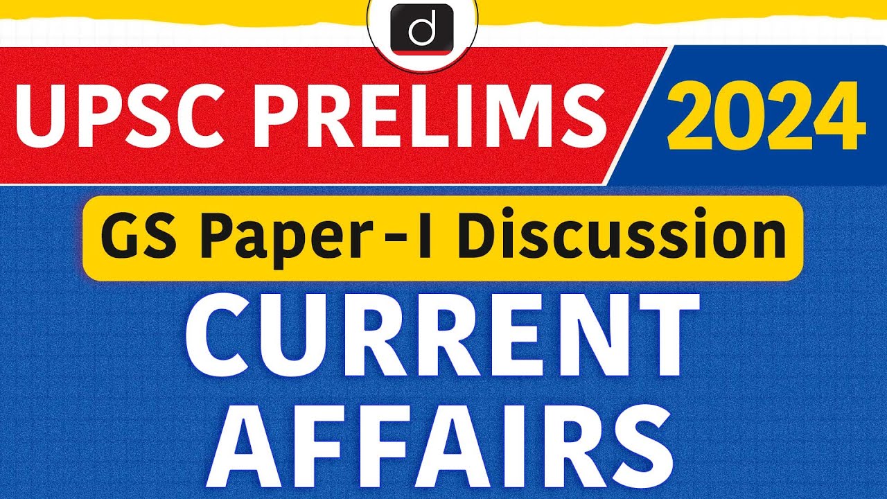 UPSC Prelims Paper Analysis | GS Paper I - Current Affairs 2024 | Drishti IAS English - Watch on YouTube