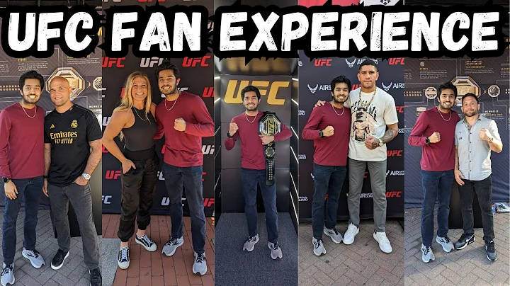 Ultimate UFC Fan Experience 2024 at the Prudential Center, Newark🎉