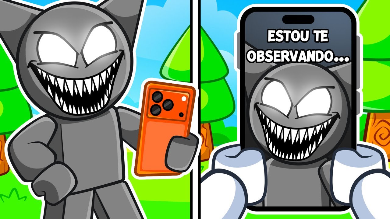 TROLLAGEM do HORROR com meus amigos no Snapchat do Roblox!!