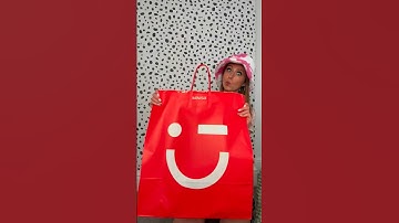 [ASMR] OPENING A *GIANT* MYSTERY BAG FROM MINISO!!😱🎁⁉️ (SO MUCH BTS?!😍💜) #Shorts