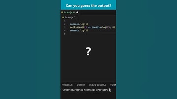 JavaScript Interview Question day 1