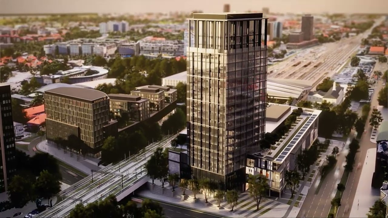 Video predstavitev projekta potniškega centra v Ljubljani